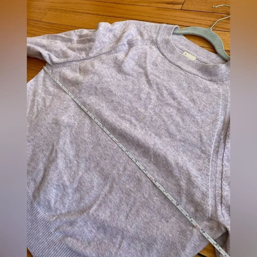 a new day Women's Light Purple Crew Neck Sweater Size Medium